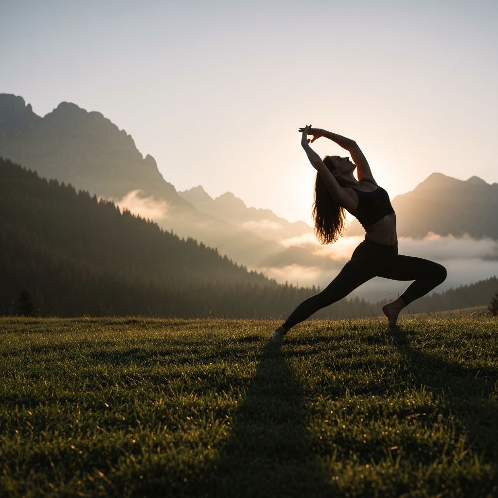 Θέση διαλογισμού σε φυσικό περιβάλλον
